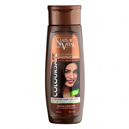 Naturaleza y Vida Colour Safe Mask for Chestnut Hair 300 ml