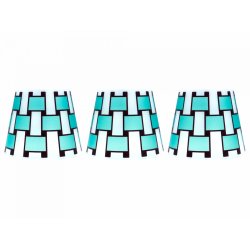 Fatboy Mini Cappie Lampshade Basket Weave Sky