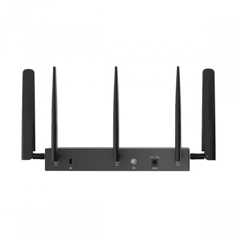 TP-LINK (ER706W-4G) Omada 4G Cat6 Dual Band AX3000 VPN Router, 6x GB Ports, Omada Mesh, High-Security VPN