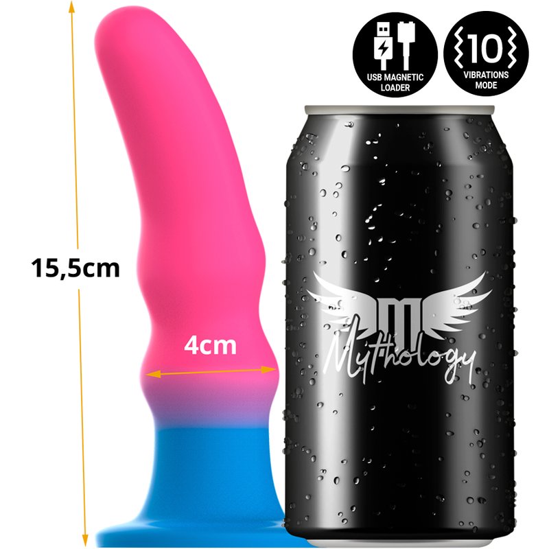 MYTHOLOGY KUNO UTOPIA DILDO M - VIBRATOR WATCHME WIRELESS TECHNOLOGY COMPATIBLE