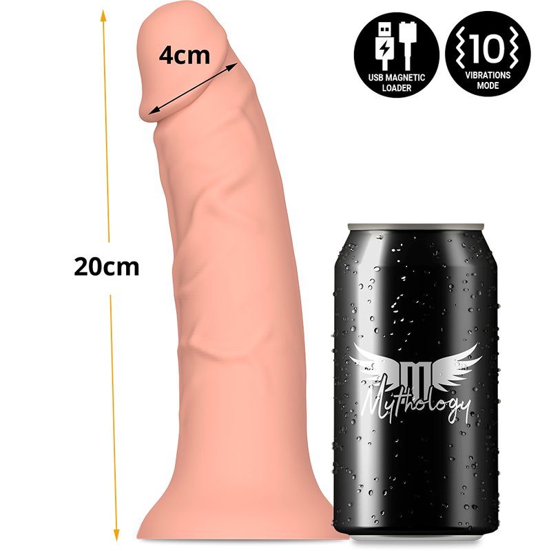 MYTHOLOGY ASHER ORIGINAL DILDO M - VIBRATOR WATCHME WIRELESS TECHNOLOGY COMPATIBLE