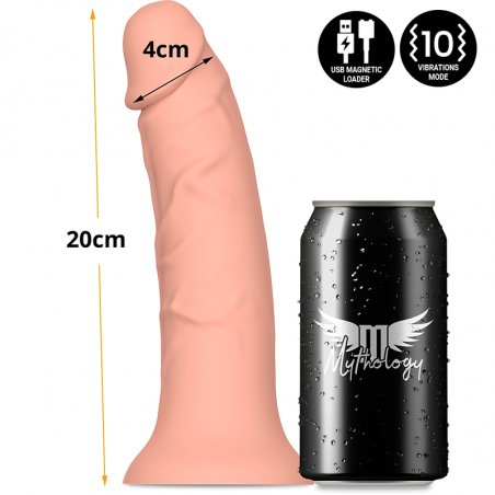 MYTHOLOGY ASHER ORIGINAL DILDO M - VIBRATOR WATCHME WIRELESS TECHNOLOGY COMPATIBLE