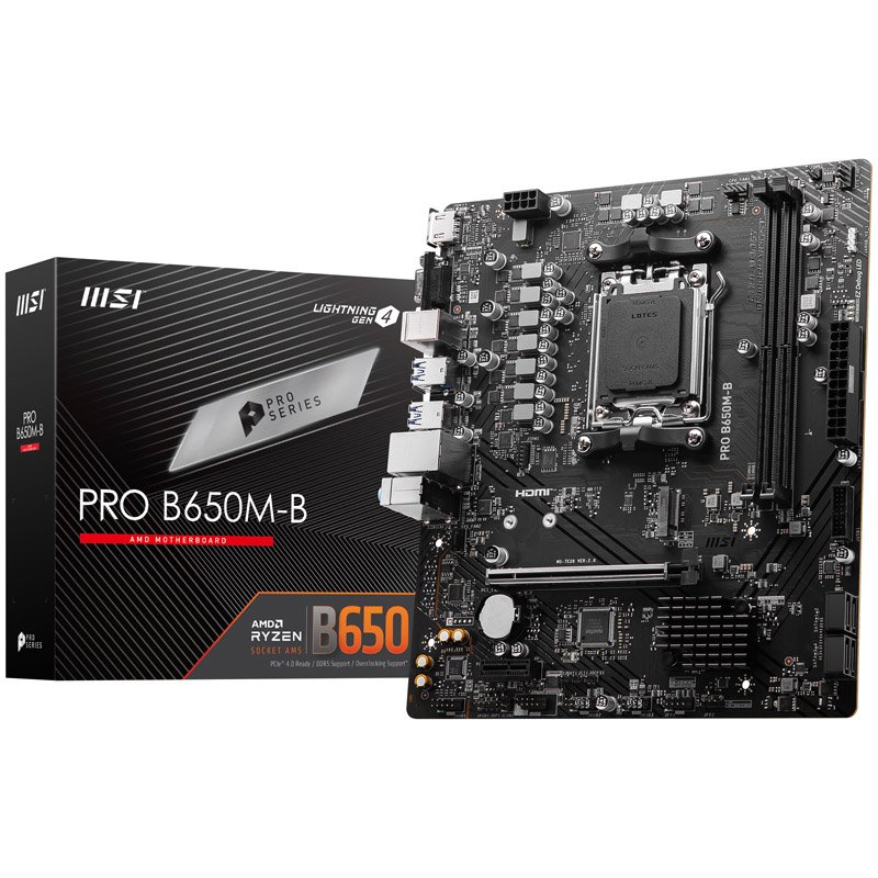 MB MSI AMD AM5 PRO B650M-B