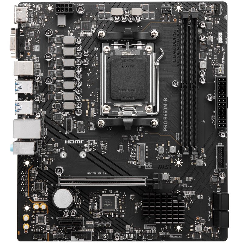 MB MSI AMD AM5 PRO B650M-B