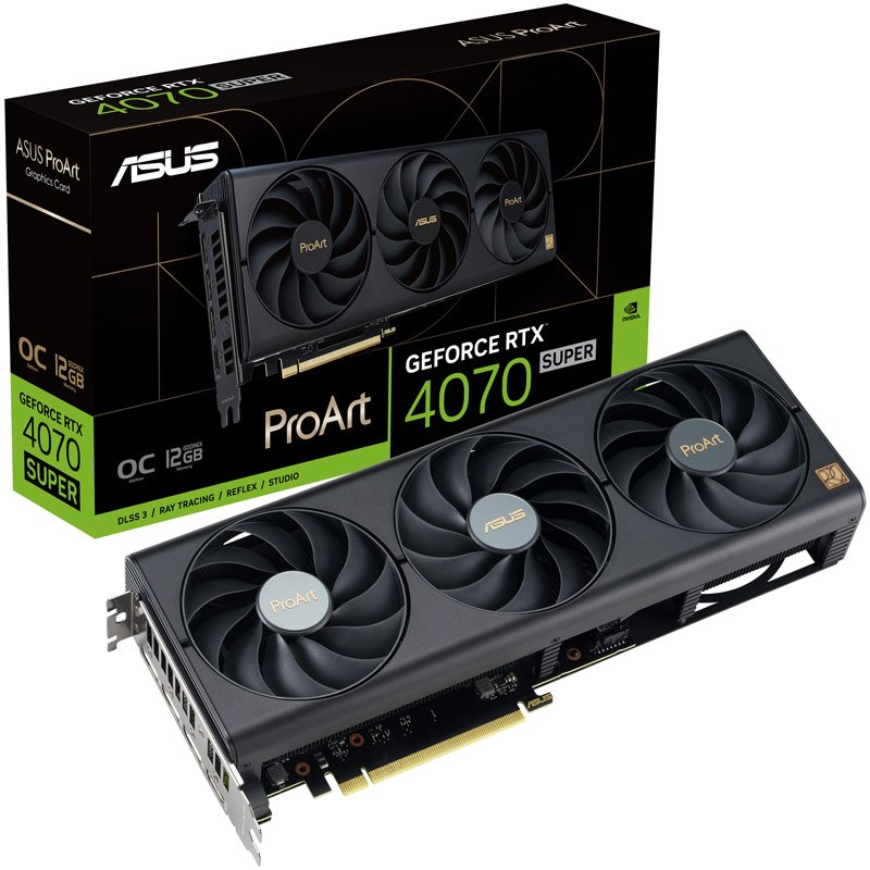 VGA Asus RTX4070 SUPER 12GB ProArt O12G
