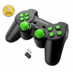Esperanza EGG108G Wireless Controller (black-green)