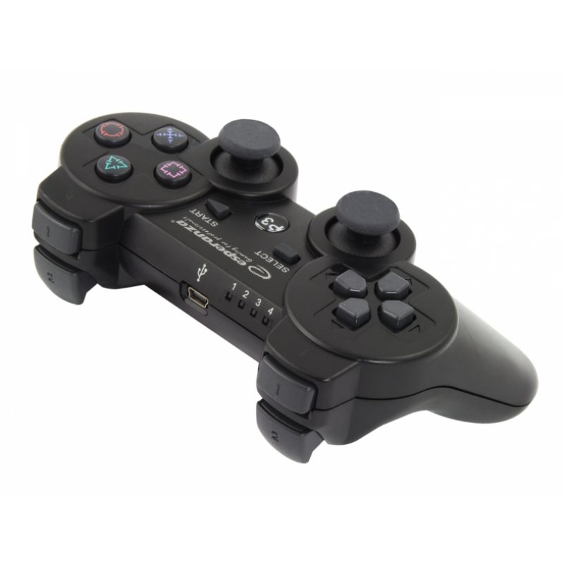 Esperanza EGG109K accessoire de jeux vidéo Noir Bluetooth Joystick Analogique Playstation 3