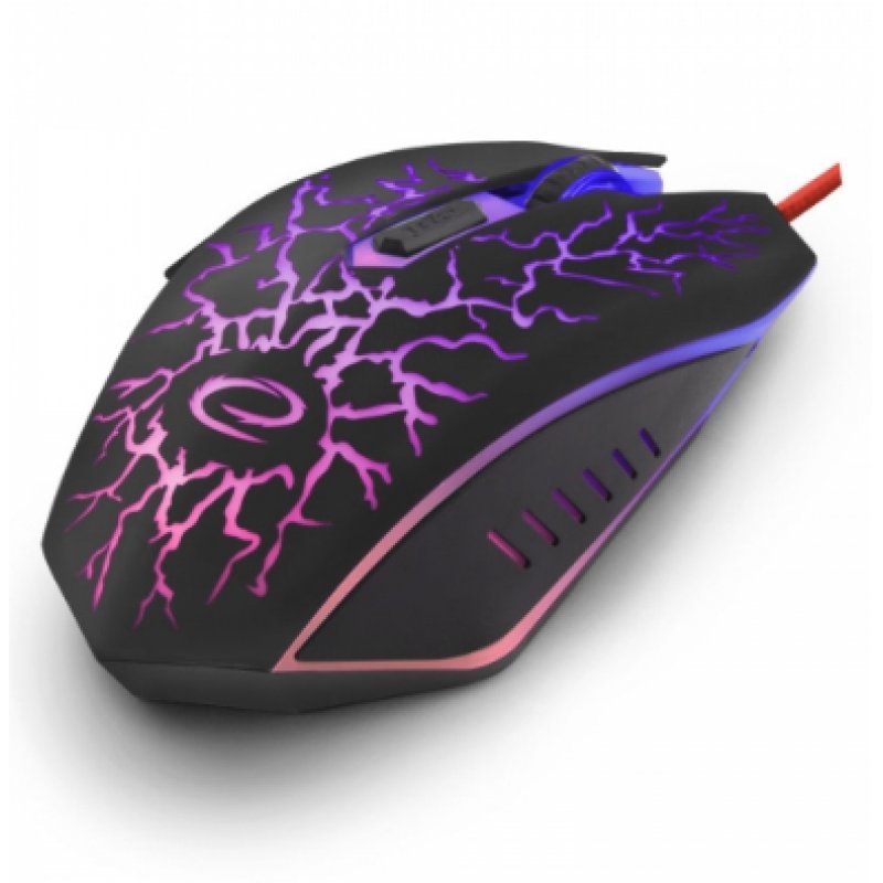 Esperanza EGM211R souris Droitier USB Type-A Optique 2400 DPI