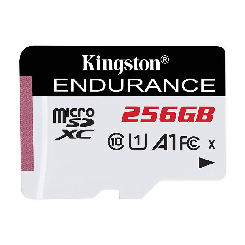 256GB MICROSDXC ENDURANCE 95R/45W C10 A1 UHS-I CARD ONLY