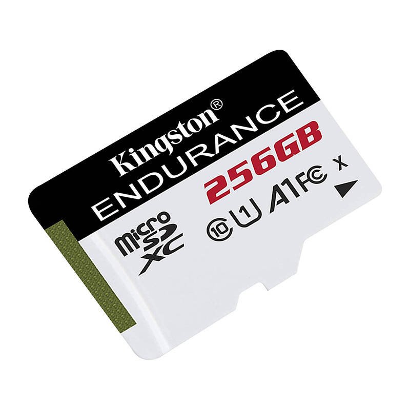 256GB MICROSDXC ENDURANCE 95R/45W C10 A1 UHS-I CARD ONLY