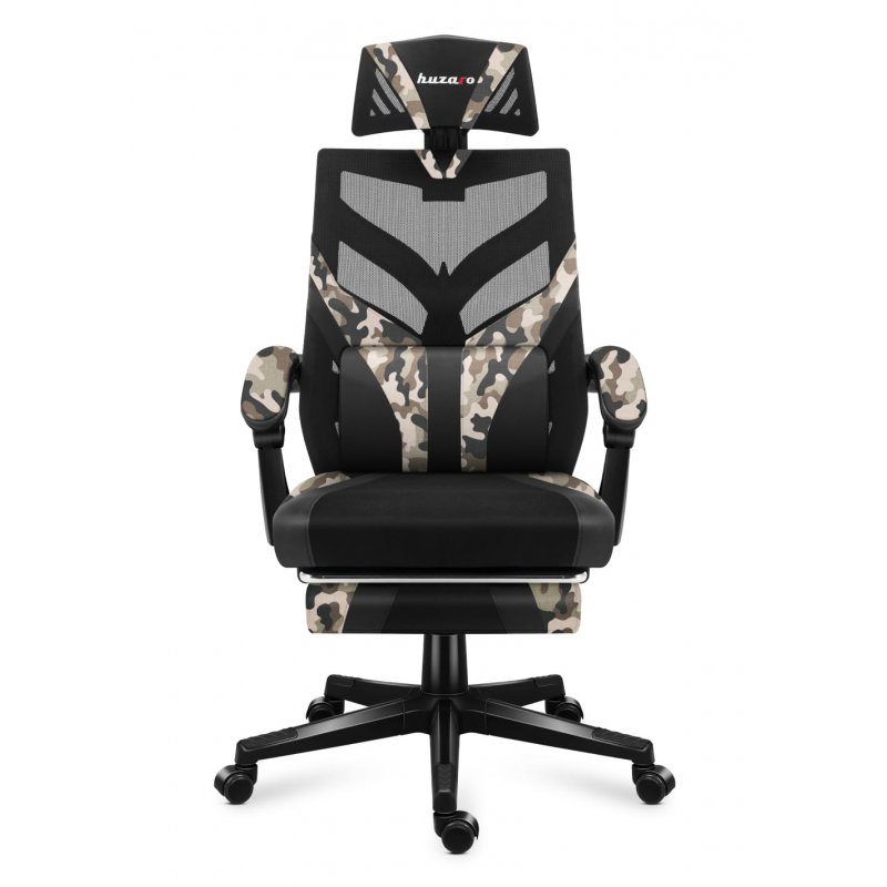 Huzaro Combat 5.0 PC gaming chair Mesh seat Black, Camouflage