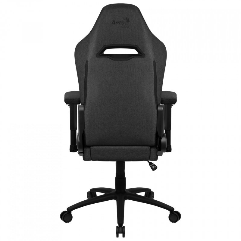 Aerocool ROYALASHBK Premium Ergonomic Gaming Chair Legrests Aeroweave Technology Black