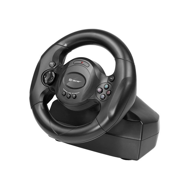 Tracer Rayder 4 in 1 Black Steering wheel PC PlayStation 4 Playstation 3 Xbox One