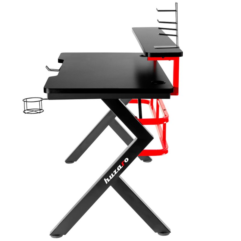 Huzaro Hero 5.0 computer desk Black Red
