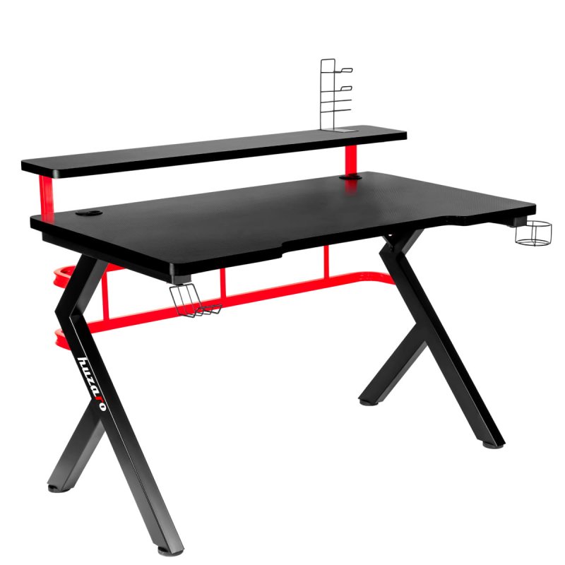 Huzaro Hero 5.0 computer desk Black Red