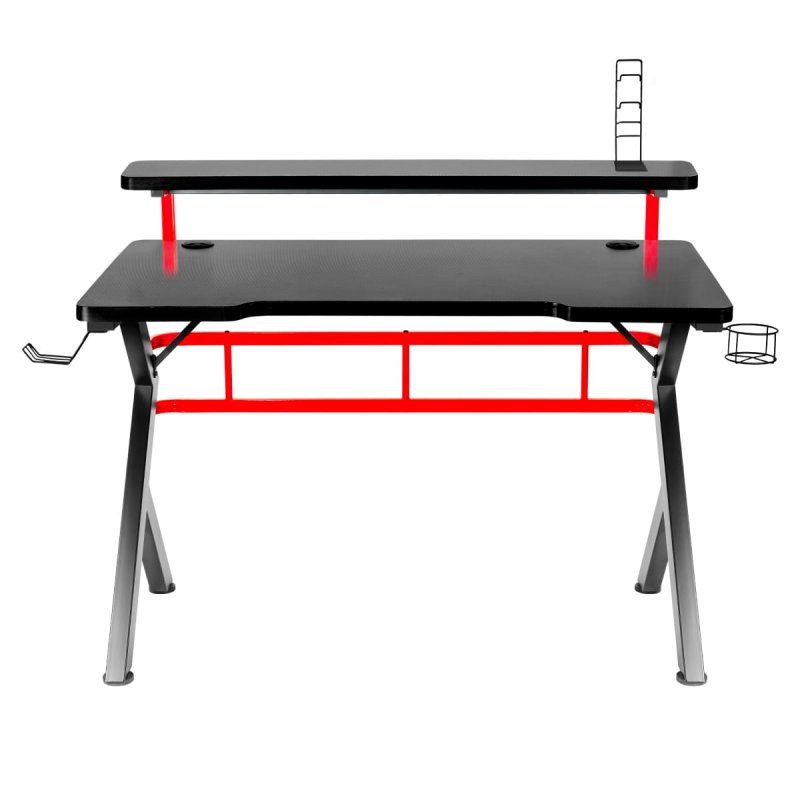 Huzaro Hero 5.0 computer desk Black Red