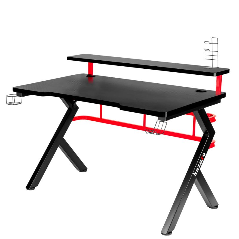 Huzaro Hero 5.0 computer desk Black Red
