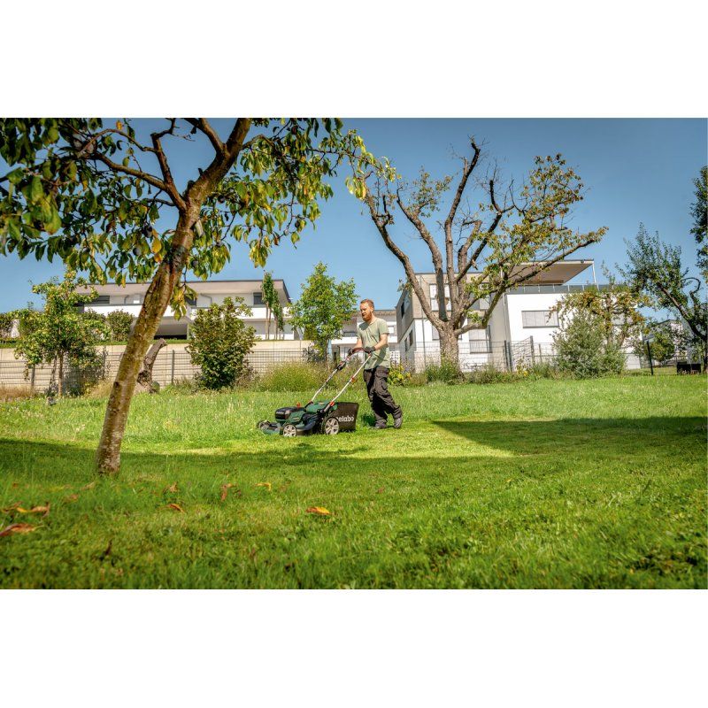Metabo RM 36-18 LTX BL 46 tondeuse à gazon Tondeuse à gazon poussée Batterie Vert