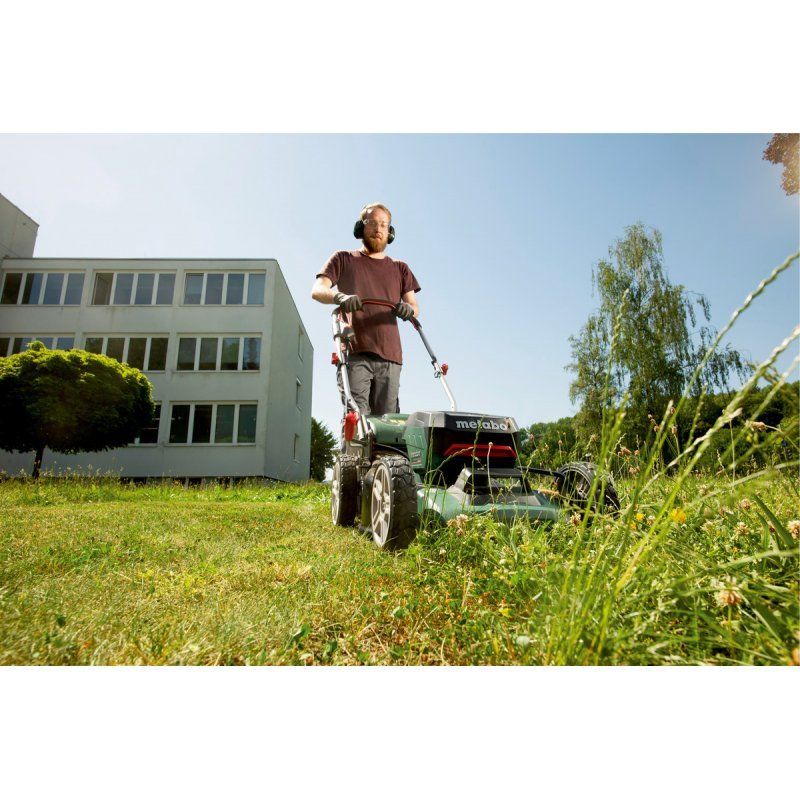 Metabo RM 36-18 LTX BL 46 tondeuse à gazon Tondeuse à gazon poussée Batterie Vert