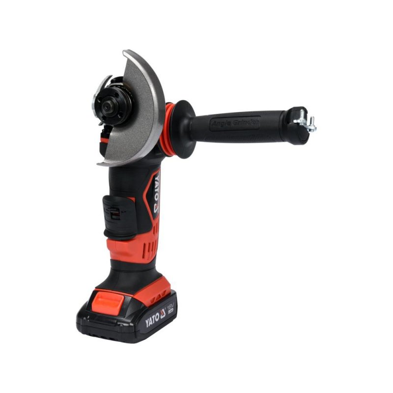 Yato YT-82826 angle grinder 125 mm 18 V Black Red