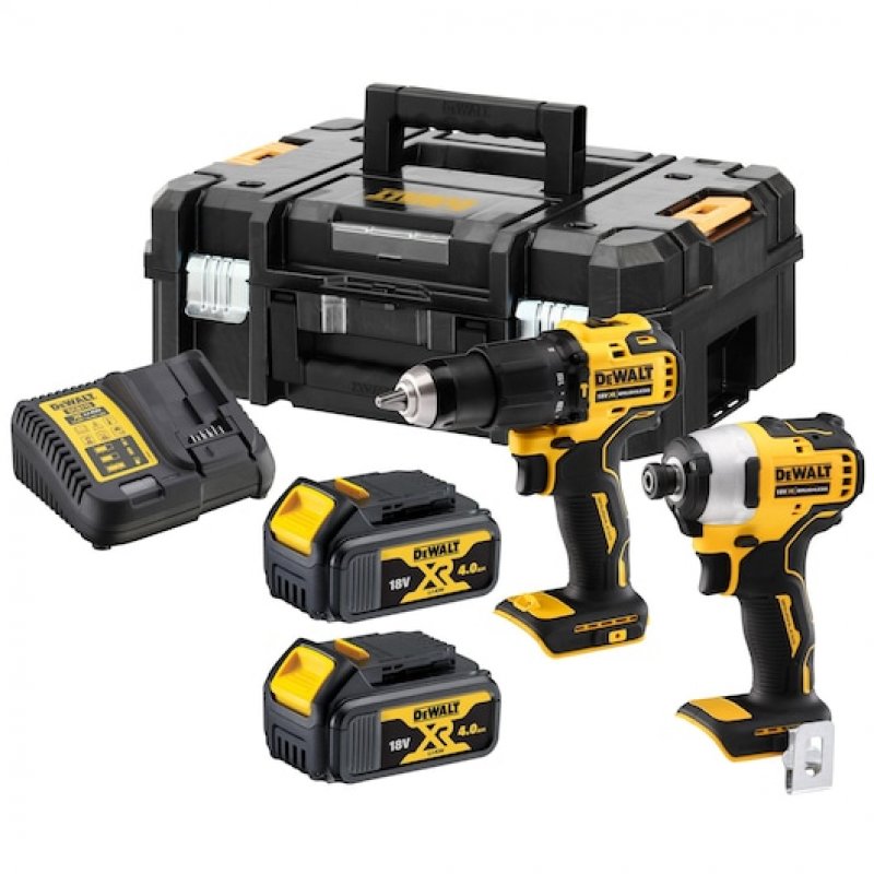 POWER TOOL COMBO KIT DEWALT DCK2062M2T (DCD709 DCF809) 18V 2X4.0AH