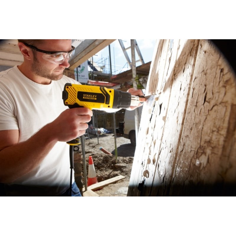 Stanley FME670K Hot air gun 550 l/min 600 °C 2000 W Black, Yellow
