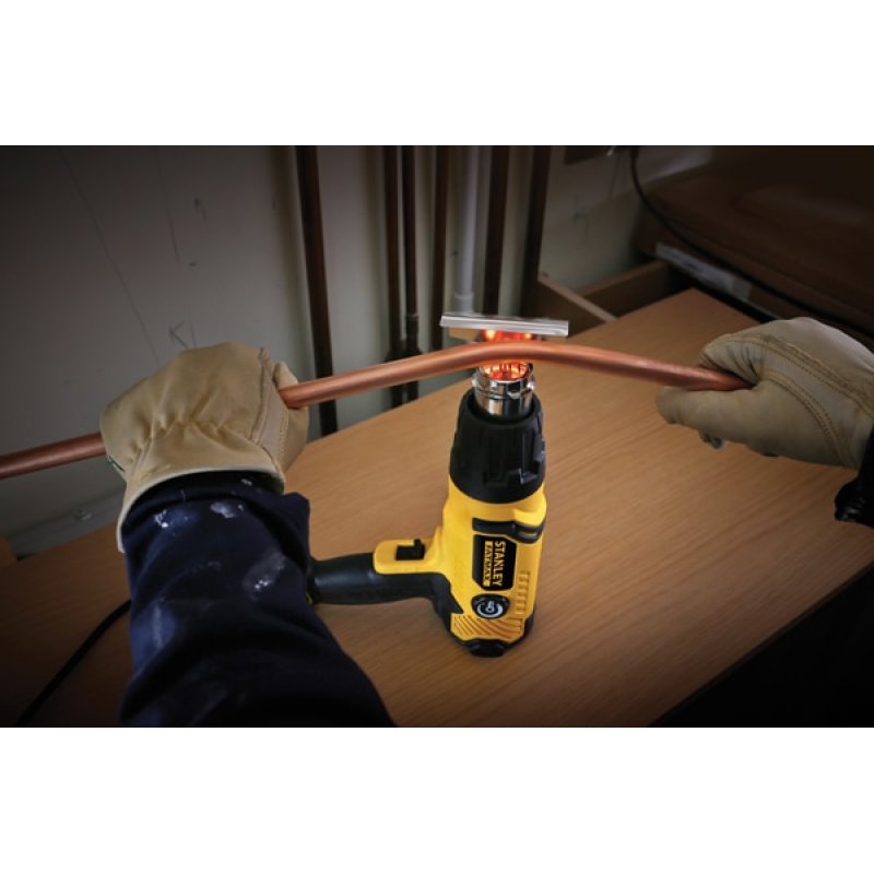 Stanley FME670K Hot air gun 550 l/min 600 °C 2000 W Black, Yellow