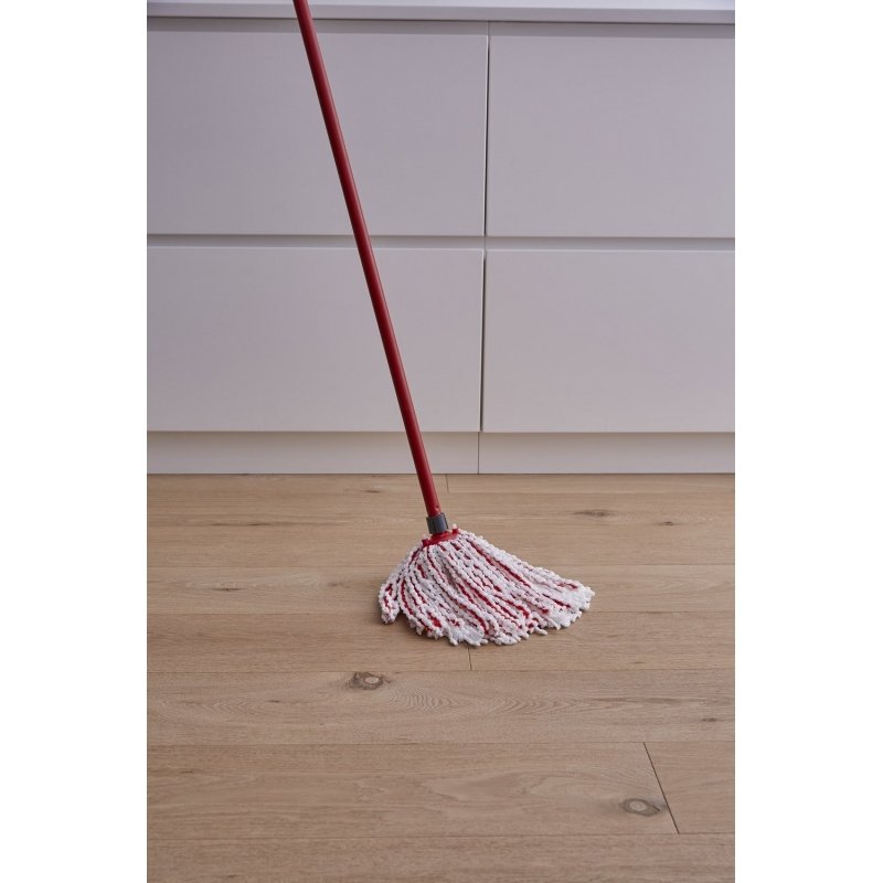 Vileda Microfibre & Power Mop head Red, White
