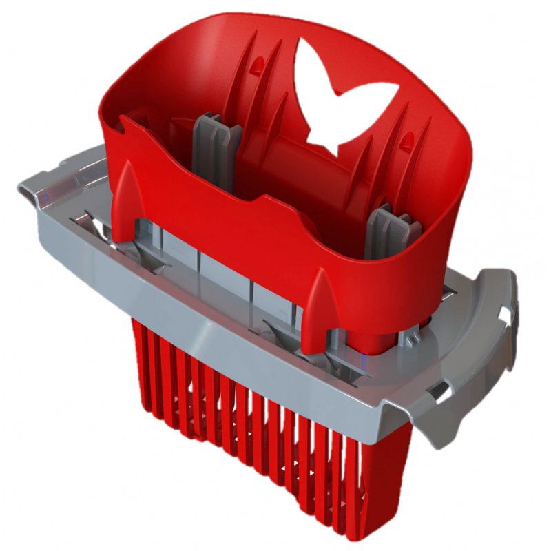 Vileda 4023103201415 seau et système de lavage Réservoir unique Noir, Rouge