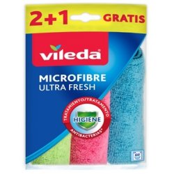 Vileda 4023103217409 cleaning cloth Microfibre Multicolour 3 pc(s)