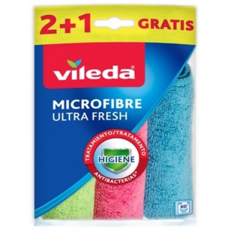 Cleaning Cloth Vileda Microfibre Ultra Fresh 3 pcs.