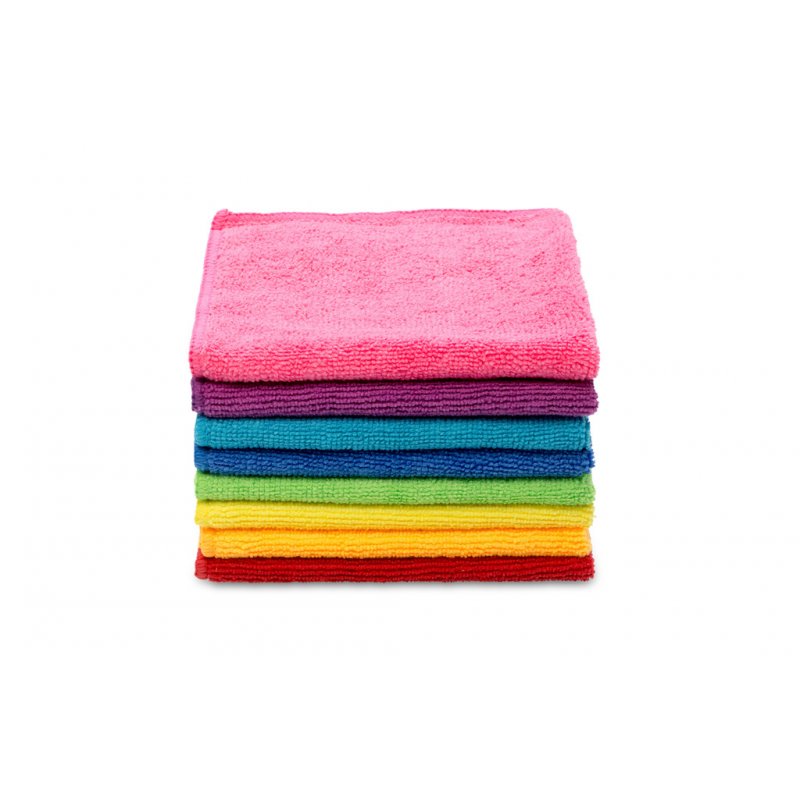 Vileda 148394 Chiffon de nettoyage Microfibre, Polyamide, Polyester Multicolore 8 pièce(s)