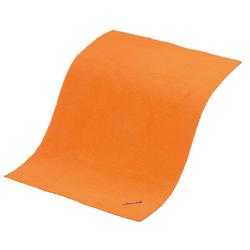 Vileda 4023103124967 cleaning cloth Microfibre, Polyester Orange 1 pc(s)
