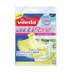 Vileda 151708 cleaning cloth Microfibre, Polyvinyl Acetate (PVA) Yellow 1 pc(s)
