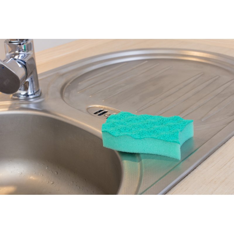 Vileda 139181 sponge Rectangular Microfibre Green 3 pc(s)
