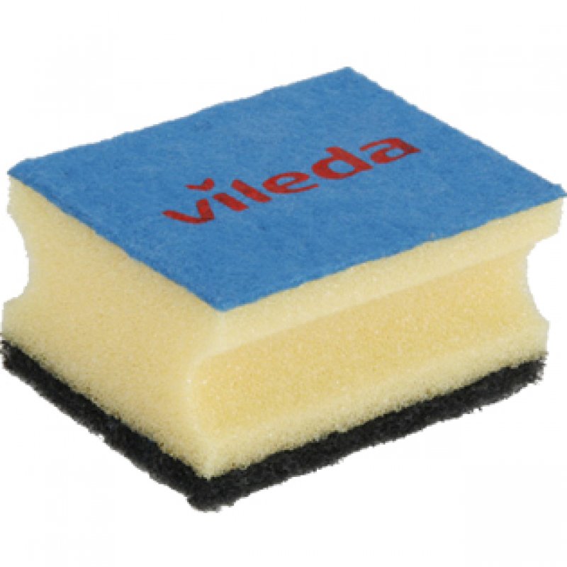 Vileda 139787 sponge Rectangular Fiber Black, Blue, Yellow 3 pc(s)