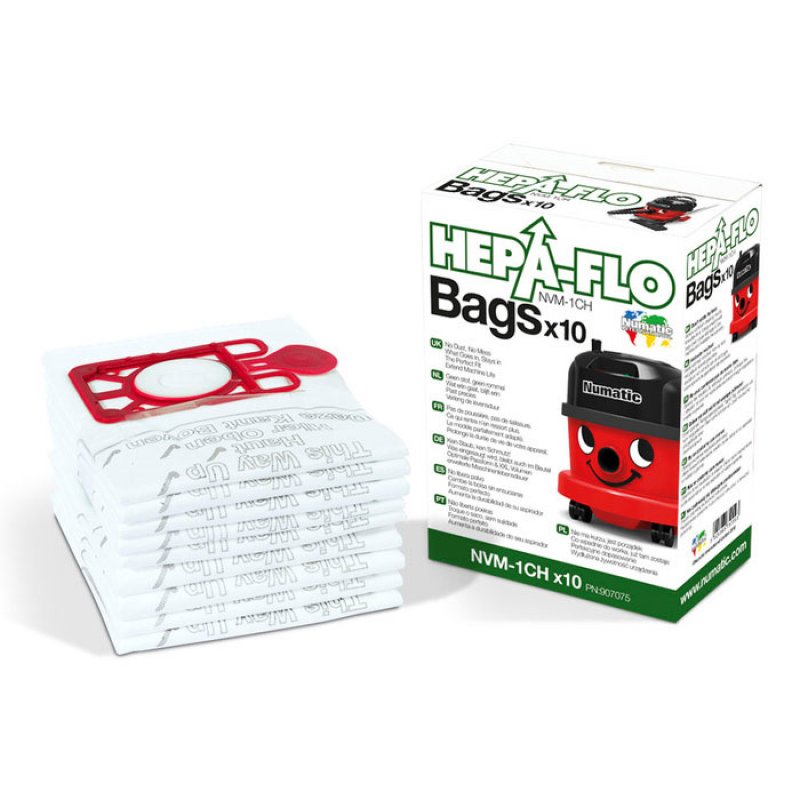 Numatic NVM-1CH Aspirateur réservoir cylindrique Sac à poussière