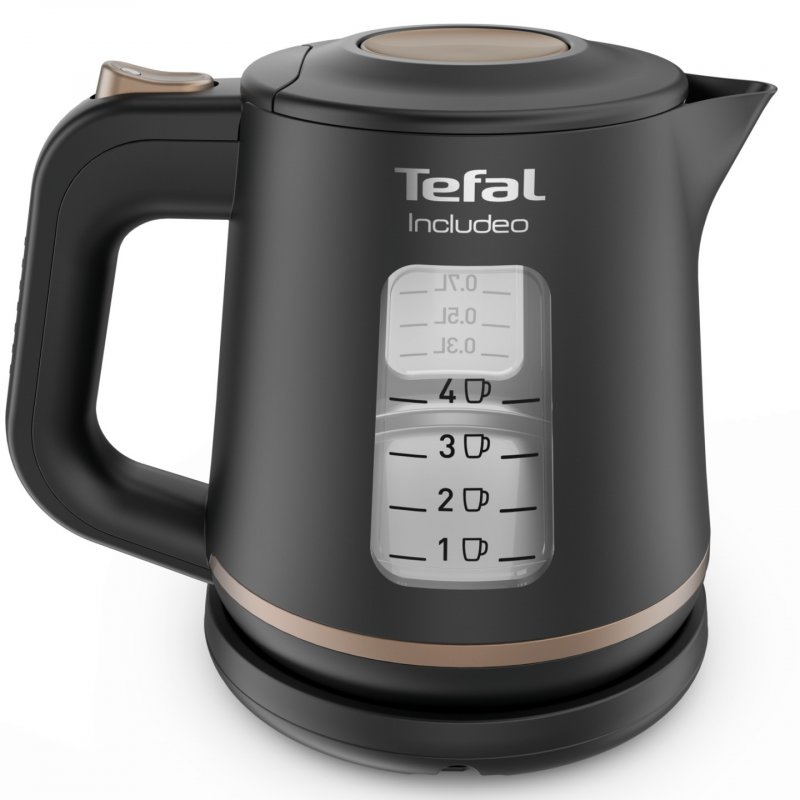 Tefal Includeo KI533811 bouilloire 1 L 2400 W Noir