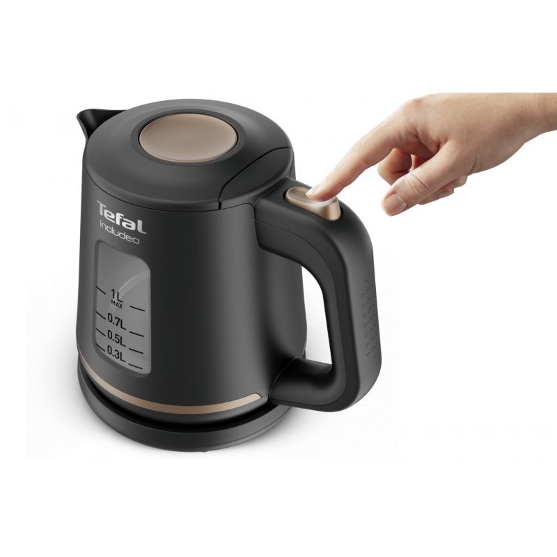 Tefal Includeo KI533811 bouilloire 1 L 2400 W Noir
