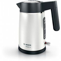 Bosch DesignLine bouilloire 1,7 L 2400 W Noir, Argent
