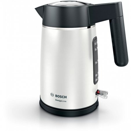 Bosch DesignLine bouilloire 1,7 L 2400 W Noir, Argent
