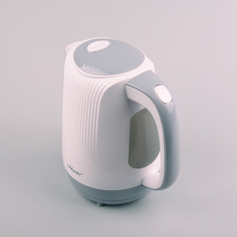 Feel-Maestro MR042 white electric kettle 1.7 L 2200 W Grey, White
