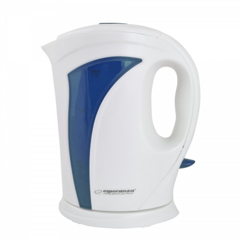 Esperanza EKK018B electric kettle 1.7 L 2200 W Blue, White