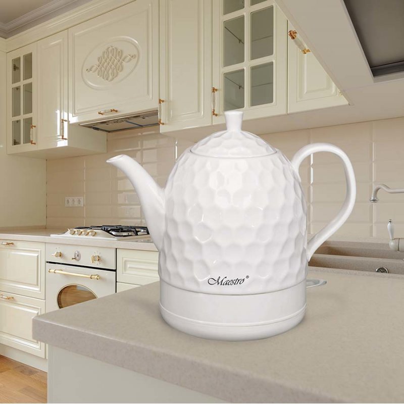 Feel-Maestro MR-072 electric kettle 1.2 L 1200 W White