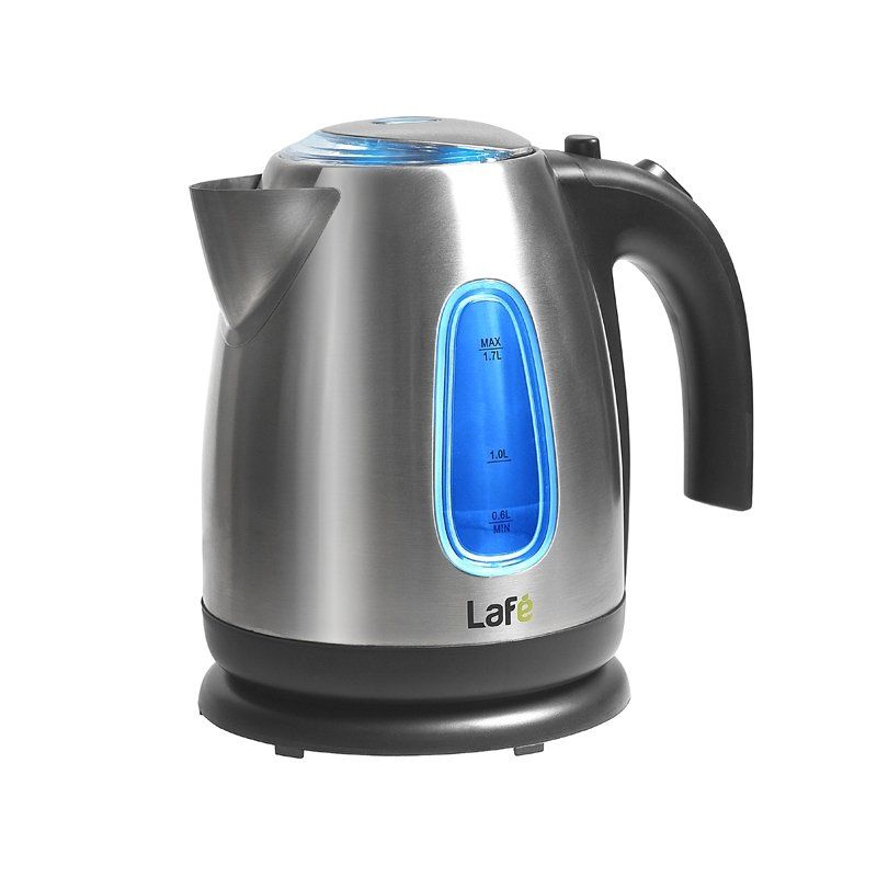 Lafe LAFCZA45008 electric kettle 1.7 L 2200 W Stainless steel