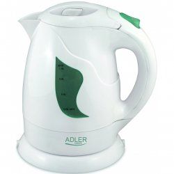 Adler AD 08 w bouilloire 1 L 850 W Blanc