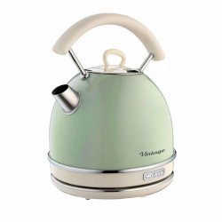 Ariete 2877 electric kettle 1.7 L 2000 W Green, Silver