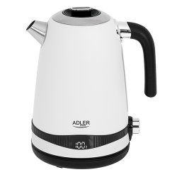 Adler AD 1295w bouilloire 1,7 L 2200 W Noir, Blanc