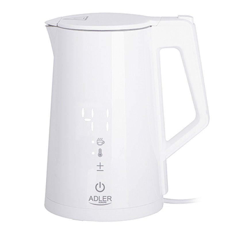 Adler AD 1345 electric kettle 1.7 L 1850 W White