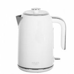Adler AD 1341 electric kettle 1.7 L 2200 W White